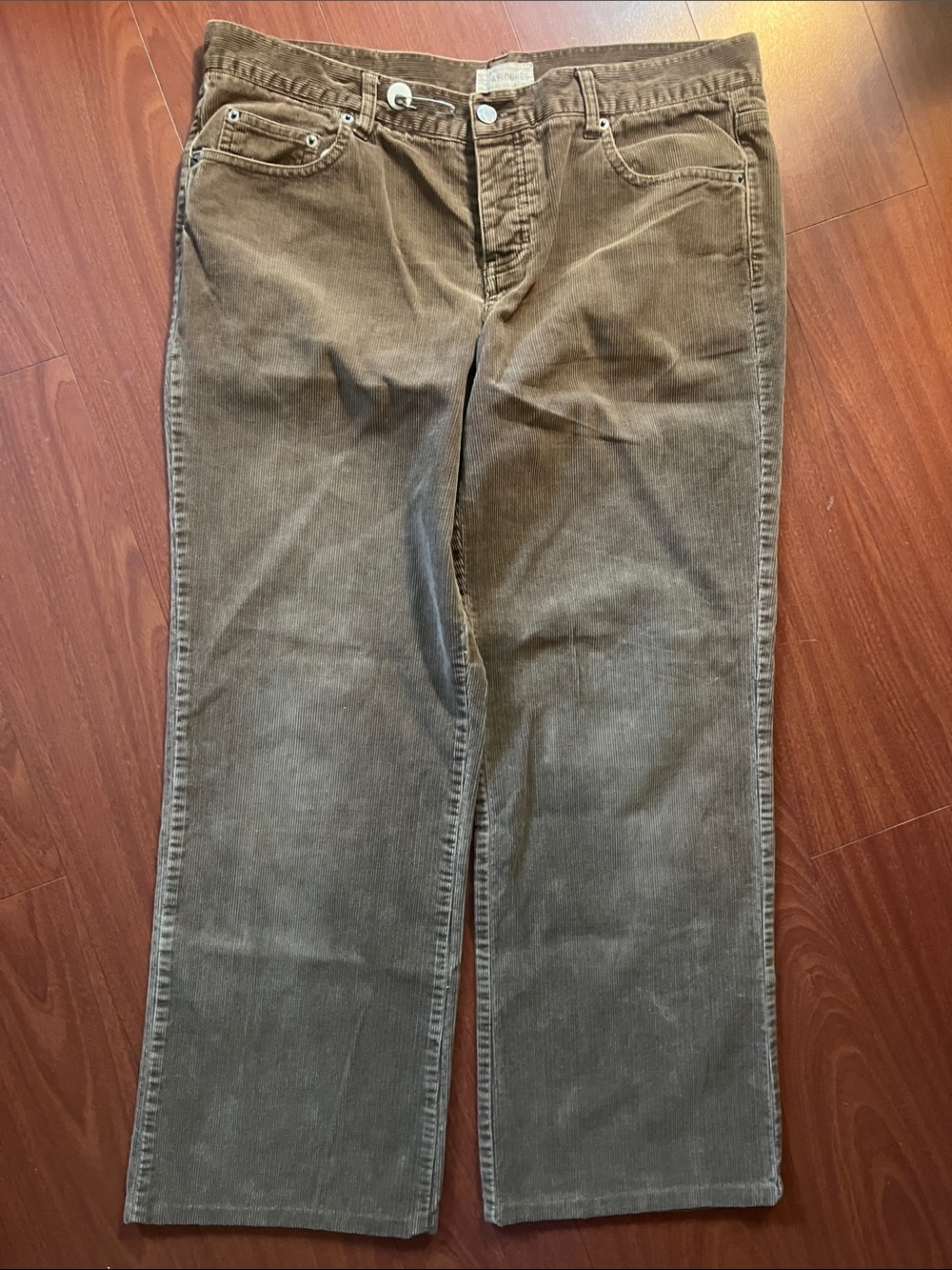 American Eagle Vintage Brown Corduroy Pants size 12